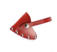 Étui pour Hache Vache Riveté Protection Lame Étui pour Hache | Taille 14x16cm max, naturel pour robuste, coutures renforcées, idéal haches larges, durable