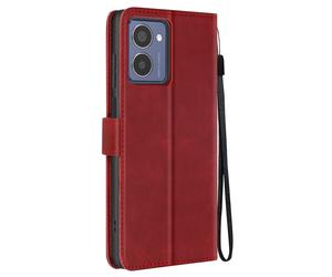 Étui pour HMD Pulse Pro Dragonne Clapet Support Portefeuille Rouge