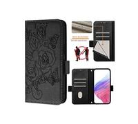 Etui Pour Honneur 50 Lite Portefeuille Magnétique Avec Fente Pour Carte De Crédit Cuir Pu Noir