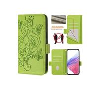 Etui Pour Honneur 80 5g Cuir Pu Avec Fente Pour Carte De Crédit Portefeuille Magnétique Vert