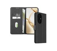 Avizar Étui pour Honor 200 Clapet Portefeuille et Support Vidéo Noir