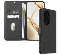 Étui pour Honor 200 Clapet Portefeuille et Support Vidéo Noir