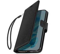 Etui pour Honor 200 Lite Portefeuille Fonction Support avec Dragonne Noir
