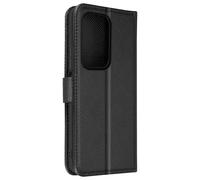 Avizar Étui pour Honor 200 Lite Portefeuille Support Vidéo Motif Croisillon Noir