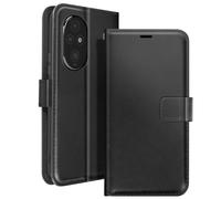 Mayaxess Étui Portefeuille pour Honor 200 Pro avec Dragonne Noir