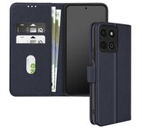 Etui pour Honor 200 Smart Clapet Portefeuille et Support Vidéo Bleu nuit