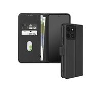 Avizar Étui pour Honor 200 Smart Clapet Portefeuille et Support Vidéo Noir