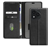Etui pour Honor 400 Lite Clapet Portefeuille et Support Vidéo Noir
