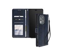 Avizar Étui pour Honor 400 Lite – Clapet, Dragonne, Support Portefeuille – Bleu nuit