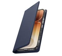 Étui pour Honor 600 Pro Série Skin Pro avec Porte-Cartes et Support Dux Ducis Bleu nuit