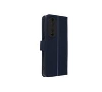 Etui pour Honor 90 Clapet Portefeuille Fonction Support Vidéo Bleu Nuit