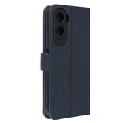 Étui pour Honor 90 Lite Portefeuille Fonction Support Vidéo Bleu nuit