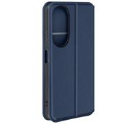Étui Pour Honor 90 Smart Clapet Porte-Cartes Et Support Vidéo Bleu Nuit