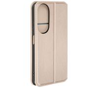 Etui pour Honor 90 Smart Clapet Porte-cartes et Support Vidéo Dorée