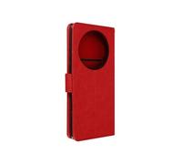 Etui pour Honor Magic 5 Pro porte-carte support vidéo Rouge