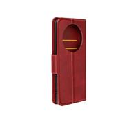 Etui pour Honor Magic 6 Lite 5G Clapet Portefeuille Support Dragonne Bordeaux