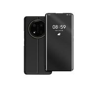 Avizar Étui pour Honor Magic 7 Lite Clapet Miroir Support Noir