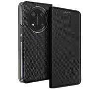 Étui pour Honor Magic 7 Lite - Honor - Clapet Magnétique - Simili Cuir - Rangement Carte - Noir