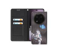 Étui pour Honor Magic 7 Lite Clapet Portefeuille Noir