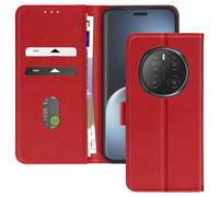 Étui pour Honor Magic 7 Pro Clapet Portefeuille et Support Vidéo Rouge