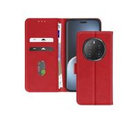 Avizar Étui pour Honor Magic 7 Pro Clapet Portefeuille et Support Vidéo Rouge