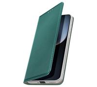 Étui pour Honor Magic 7 Pro - Honor - Clapet Portefeuille - Cuir Vegan - Vert - Support Vidéo
