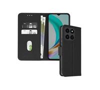 Avizar Étui pour Honor X6b Clapet Portefeuille et Support Vidéo Noir