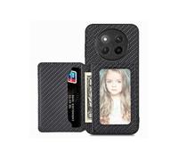 Etui Pour Honor X9c Support De Carte Magnétique Blocage RFID Sécurité Complète De La Caméra Fonction De Support FOXDOCK Noir