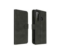 Etui Pour HTC Desire 20 Pro Clapet Porte-cartes Fonction Support Noir