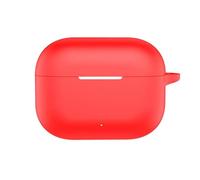 Étui pour Huawei FreeBuds SE 4 ANC, étui de Protection en Silicone pour écouteurs sans Fil, Coque de Protection Antichoc avec Mousqueton (Rouge)