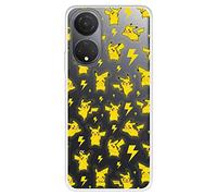 Étui pour Huawei Honor X7 Pokémon officiel Motif Pikachu pour protéger votre téléphone portable Coque Huawei en silicone souple avec licence officielle Pokémon