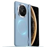 Étui pour Huawei Mate X6, Coque Arrière Magnétique Résistante, Fine Et Minimaliste avec Protection De L'objectif Et des Charnières, Finition Mate.,Blue