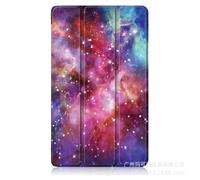 Étui pour Huawei Mediapad M5 8,4" SHT-AL09/SHT-W09 Tablette PU Cuir Stand Housse de Protection pour Huawei Mediapad M5 Smart Slim Light Tri-Fold Stand Shell Cover (YHX)