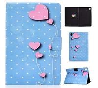 Étui pour Huawei MediaPad M6 10.8, superbe rabat en cuir PU avec double aimant, support pour cartes et fonction veille automatique ML-8