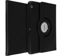 Avizar Étui pour Huawei MediaPad T3 10'' Protection intégrale Support rotatif 360° Noir