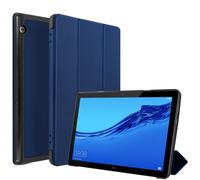 Avizar Étui Huawei Mediapad T5 10'' Clapet pliable Support vidéo Clavier Bleu nuit