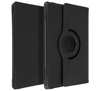 Avizar Étui Housse intégrale pour Huawei Mediapad T5 10'' Support rotatif 360° Noir