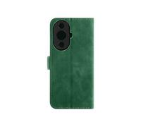 Etui pour Huawei Nova 11 Pro Clapet Portefeuille Fonction Support Vert Foncé