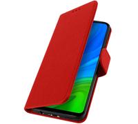 Étui pour Huawei P smart 2020 Clapet Portefeuille Fonction Support Vidéo Rouge