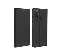Etui pour Huawei P Smart 2020 Edition Folio Stand avec Emplacement de Cartes Noir