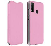 Étui pour Huawei P smart 2020 Portefeuille Clapet Porte-carte Rose