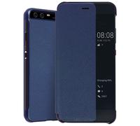 Étui pour Huawei P10 Housse Protection Smart View Fenêtre de Visualisation, Bleu