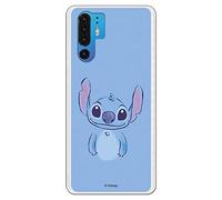 Étui pour Huawei P30 Pro Officiel de Lilo & Stitch Stitch Bleu pour protéger Votre Mobile. Coque Huawei en Silicone Souple avec Licence Officielle Disney.