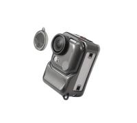 Étui pour Insta360 GO Ultra, étui de Protection en TPU pour caméra d'action, Housse étanche avec Cache-Objectif et lanière (Noir translucide)