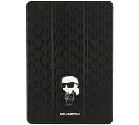 Étui pour iPad 10.2 Karl Lagerfeld Saffiano Monogram Noir