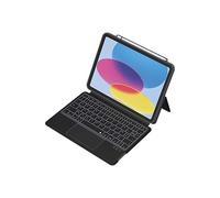 Étui Pour Ipad 10.9' Folio Quick Note Avec Clavier Qwerty Us Bluetooth 3.0 Mw Noir