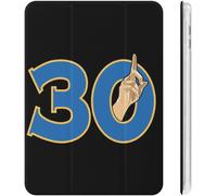 Étui Pour Ipad 2020 (10.2in) Avec Porte-Stylo, Joueur De Basket-Ball Stephen Curry, Résistant Aux Chocs, Mise En Veille/Réveil Automatique, Coque De Protection Transparente À Trois Volets