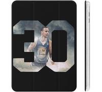 Étui Pour Ipad 2020 En Tpu Avec Numéro Arrière Stephen Curry Pour Uniforme De Basket-Ball, Réglage Automatique De L'angle De Veille/Réveil, Jolie Coque De Protection Transparente 10.2in