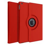 Avizar Étui iPad 9/8/7 (2021/2020/2019) Intégral Support Rotatif 360° Rouge