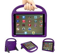 Étui pour iPad 9,7 pour Enfants 2018/2017 iPad 6/5e génération - TrendGate léger et résistant aux Chocs pour Enfants avec poignée et Support pour iPad Air/iPad Air 2/iPad Pro 9,7" Tablette - Violet